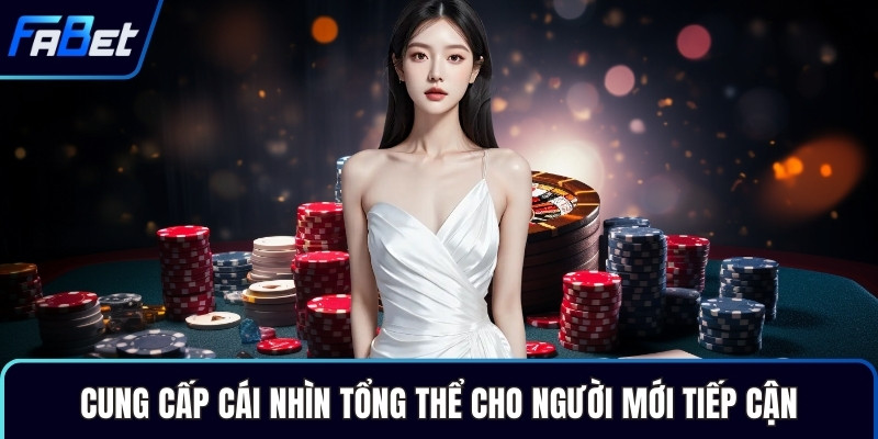 Cung cấp cái nhìn tổng thể cho người mới tiếp cận